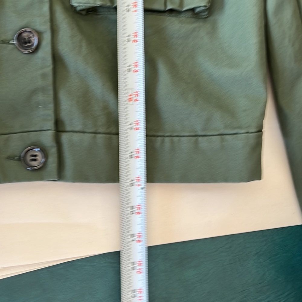 H&M  Military Style Cropped jacket - Picture 8 of 8